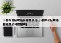 于都综合区块链有哪些公司[于都综合区块链有哪些公司在招聘]